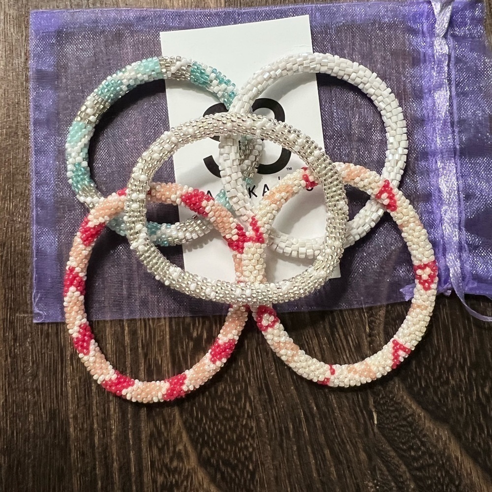 Sashka Co Beaded Bracelets Set of 5 B22